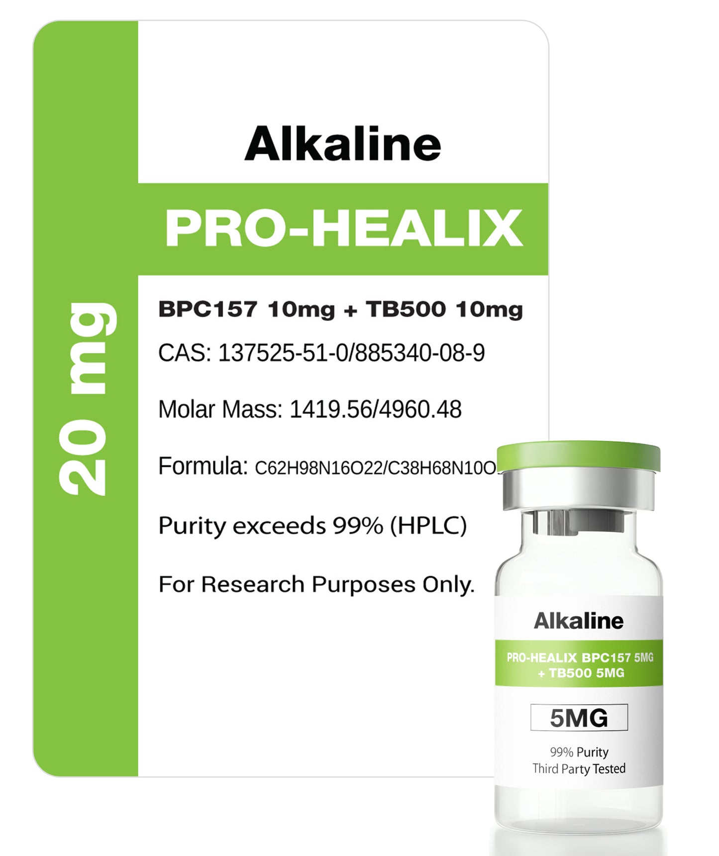 Prohealix BPC157 5mg+ TB500 5mg